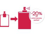 Nocibé: -20% sur l'achat d'un nouveau parfum en ramenant un flacon vide