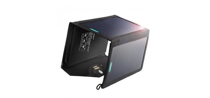 Amazon: Triple panneau solaire 20W Aukey avec charge rapide via 2 USB à 2A à 19,99€