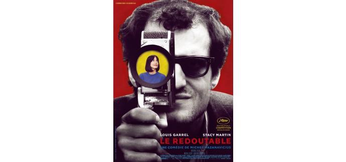 FranceTV: 100 lots de 2 places de cinéma pour le film "Le Redoutable" à gagner
