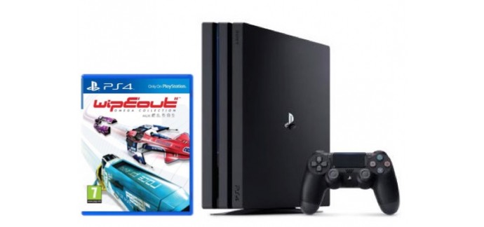 Fnac: 1 console PS4 Pro achetée = le jeu Wipeout Omega offert