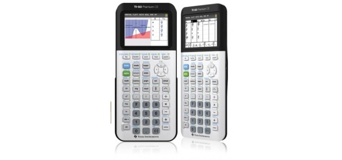 Fnac: 15€ de réduction sur la Calculatrice Texas Instruments TI-83 Premium Mode Examen