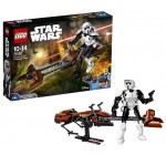 Amazon: Jeu de Construction LEGO Star Wars Scout Trooper & Speeder Bike (75532) à 35,50€