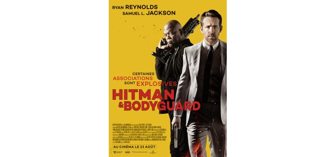 Rire et chansons: 30 places de ciné pour le film "Hitman & Bodyguard" à gagner