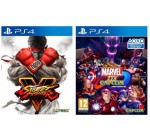 Fnac: Marvel vs. Capcom Infinite + Street Fighter V sur PS4 à 64,98€ au lieu de 84,98€