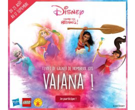 Picwic: De nombreux lots Vaiana à gagner (déguisement, Lego, poupée...)