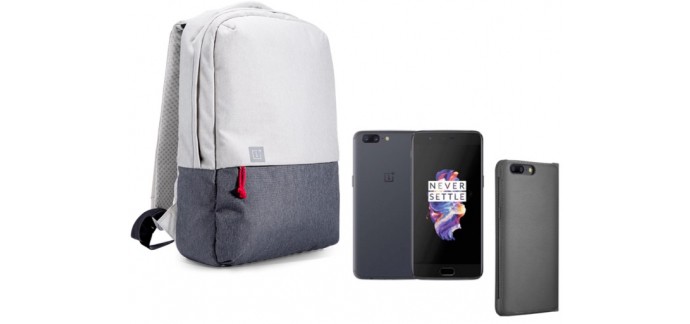 Journal du Geek: 1 smartphone OnePlus 5 + 1 sac à dos + 1 étui à gagner