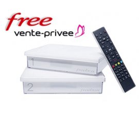 Vente Privée: Forfait Internet Freebox Crystal + option Freebox TV à 1,99€ / mois pendant 1 an