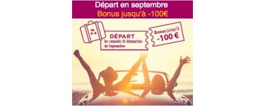 Belambra: Départs en Septembre : bonus jusqu'à - 100€ en plus sur les promos en cours