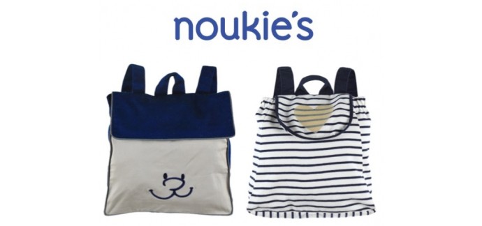 Noukies: 1 sac à dos au choix offert dès 80€ d'achat