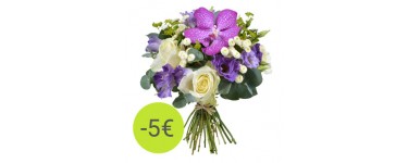 Aquarelle: Le bouquet Rêve d'Orchidée à 23 € au lieu de 28 €