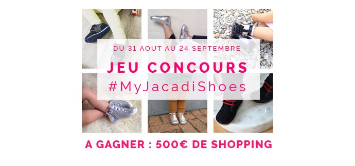 Jacadi: 500€ de shopping à gagner grâce à un concours photos chaussures