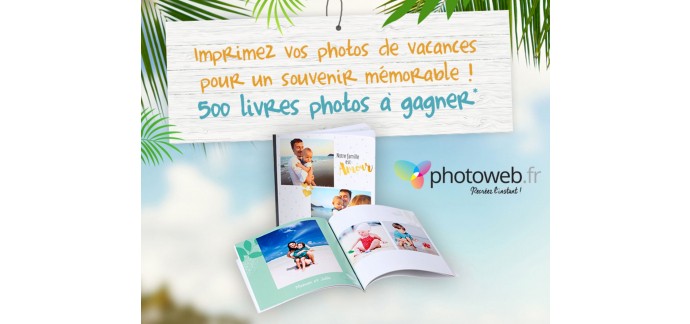 Doctissimo: 500 livres photos Photoweb Style Carré 20x20cm (30 pages) à gagner