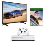 Cdiscount: TV LED UHD 4K 43'' Continental Edison + Xbox One S Forza Horizon 3 à 499€