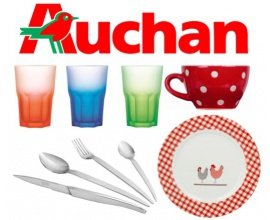 Auchan: 10% de remise supplémentaire sur le rayon Arts de la table dès 30€ d'achat