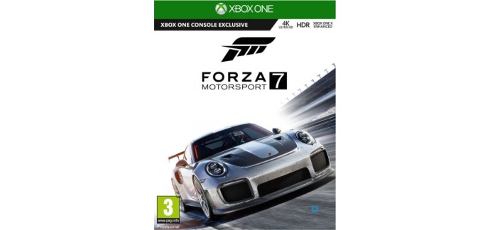 Boulanger: Forza Motorsport 7 sur Xbox One à 9,99€