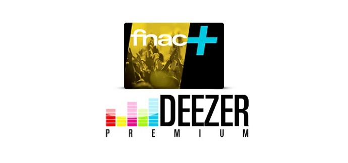 Showroomprive: 1 an d'abonnement à la carte Fnac+ et 3 mois à Deezer Premium pour 9.99€