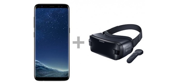 Samsung: Smartphone Samsung Galaxy S8 + casque Gear VR à 659€