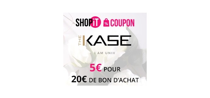 Showroomprive: Payez 5€ le bon d'achat The Kase d'une valeur de 20€