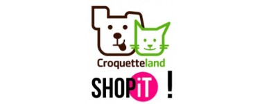 Showroomprive: Payez 2€ le bon d'achat de 10€ à utiliser sur Croquetteland.com