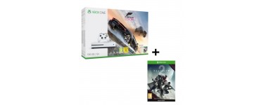 Cdiscount: Pack Xbox One S 500Go avec Forza Horizn 3 + Destiny 2 à 249€ au lieu de 341,12€