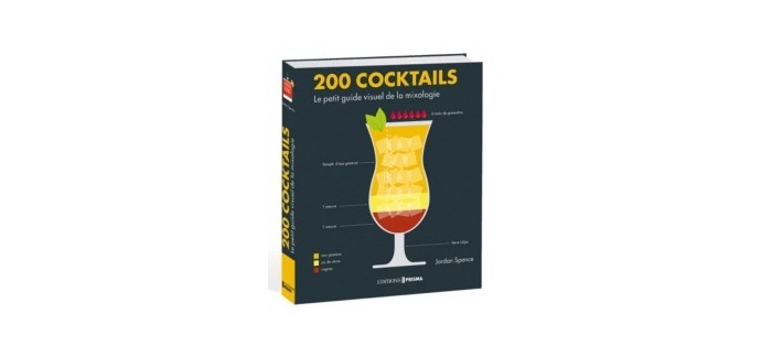 Hellocoton: 5 livres "200 cocktails" à gagner