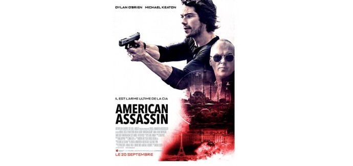 PureBreak: 10 lots de 2 places de cinéma pour "American Assassin" à gagner