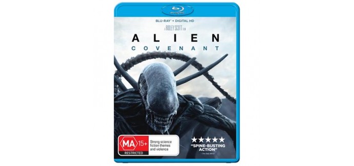 Jeuxvideo.com: 20 Blu-ray du film "Alien covenant" à gagner