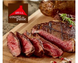 Groupon: Pour 1€ profitez d'1 grillade offerte pour 1 grillade achetée chez Courtepaille