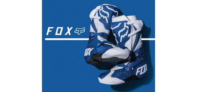 Motoblouz: 10 paires de bottes d'enduro Fox 180 remboursée en bons d'achat