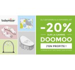 Allobébé: -20% de réduction sur la gamme Doomoo