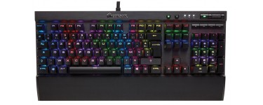 Amazon: Clavier gamer mécanique Corsair K70 LUX RGB à 129.99€
