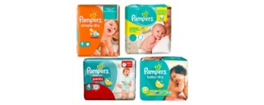 Pampers: 12 x 1 an de couches Pampers à gagner