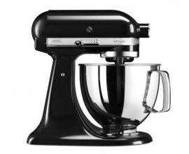 Fnac: Robot patissier KitchenAid Artisan 5KSM125EOB 4,8L Noir onyx à 329,85€