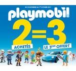 King Jouet: 2 jouets PLAYMOBIL achetés = le 3ème le moins cher offert