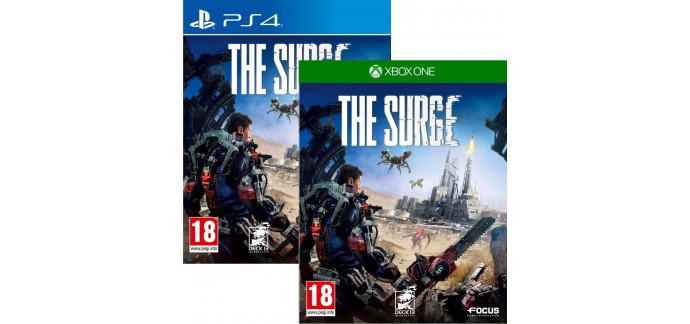 Auchan: The Surge sur PS4 ou Xbox One à 14,99€ au lieu de 54,99€
