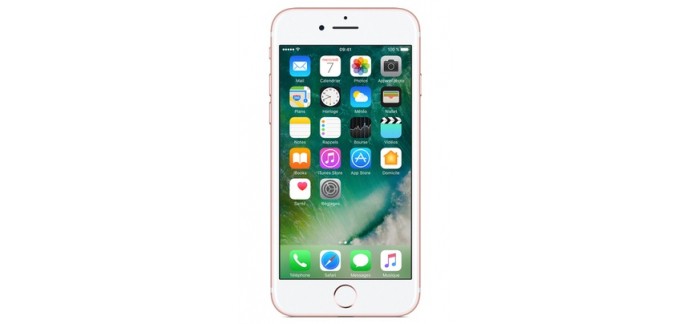Darty: APPLE iPhone 7 32GO OR ROSE à 639€ au lieu de 769€