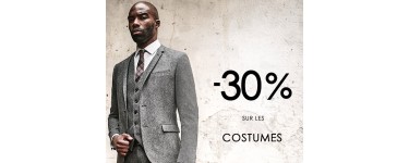 IZAC: 30% de remise sur une sélection de costumes