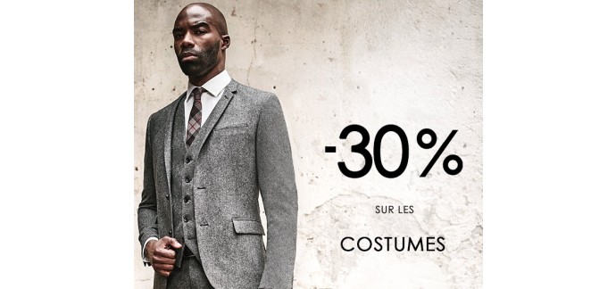 IZAC: 30% de remise sur une sélection de costumes