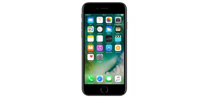 Darty: APPLE iPhone 7 32GO NOIR à 639€ au lieu de 769€