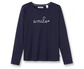 Okaïdi: Tee-shirt manches longues fillette "smile" à 2,99€