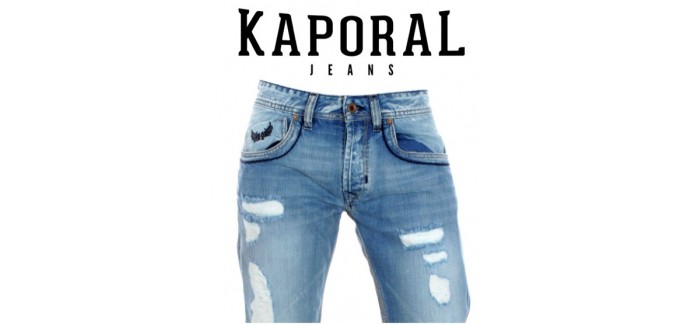 Kaporal Jeans: 1 jean toutes marques rapporté = 20€ offerts pour l’achat d’un jean neuf