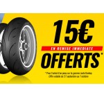 Dafy Moto: 1 pneus route Dunlop acheté = 15€ de réduction offerts