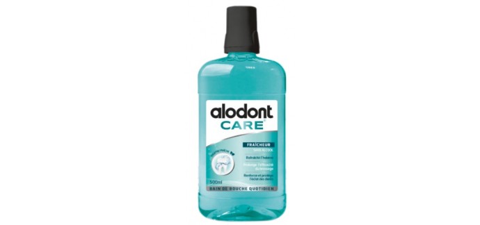 Alodont: 1 échantillon de 75 ml d'alodont CARE® offert gratuitement