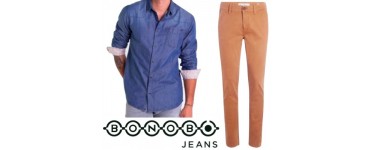 Bonobo Jeans: 1 chemise ou 1 chino acheté = - 30% sur le 2ème
