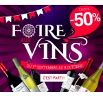 Vinatis: Foire aux vins jusqu'à -50% sur une sélection de bouteilles