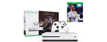 Micromania: Pack Xbox One S 1 To L'Ombre de la Guerre + Fifa 18 à 299,99€