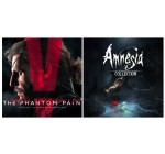 Playstation: [Membres PS+] Metal Gear Solid V & Amnesia: Collection gratuits en octobre