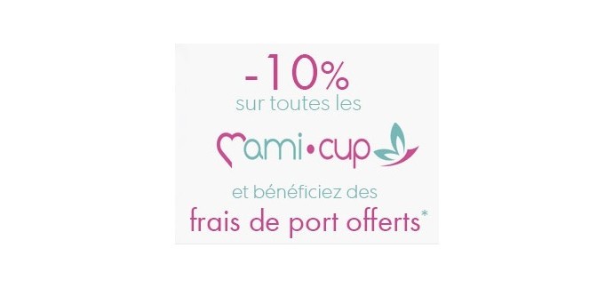 Monde Bio: -10% sur toutes les Mamicup et frais de livraison offerts