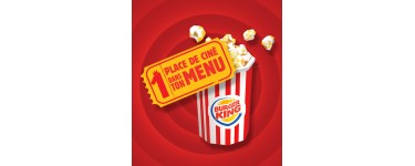 Burger King: 1 menu Kool King 8-11 ans acheté = 1 e-cinéchèque offert pour aller au cinéma