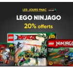 Fnac: [Les Jours Fnac] 20% offerts sur les jouets LEGO Ninjago pour les adhérents